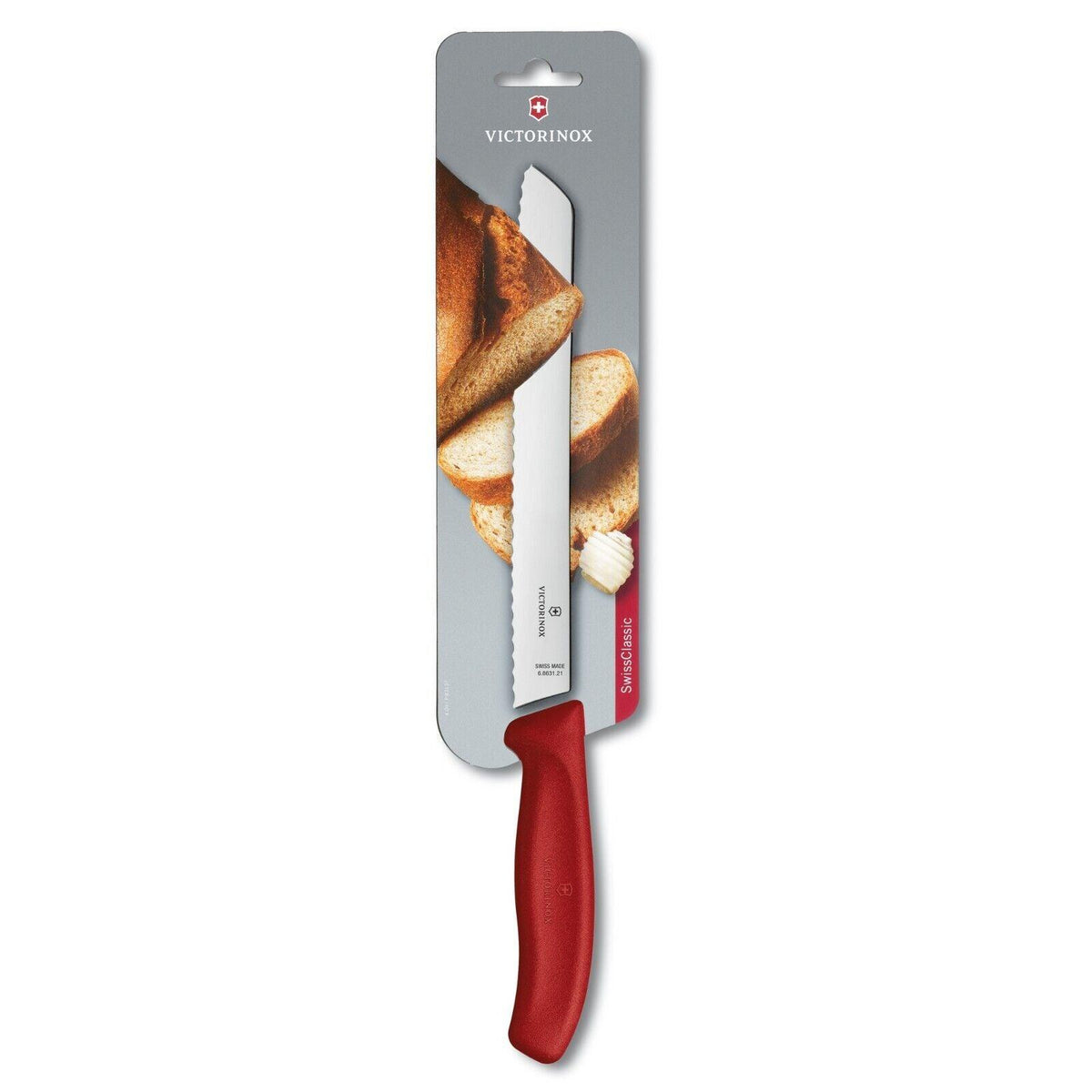 Victorinox Swiss Classic Brotmesser Wellenschliff Messer Küchenmesser