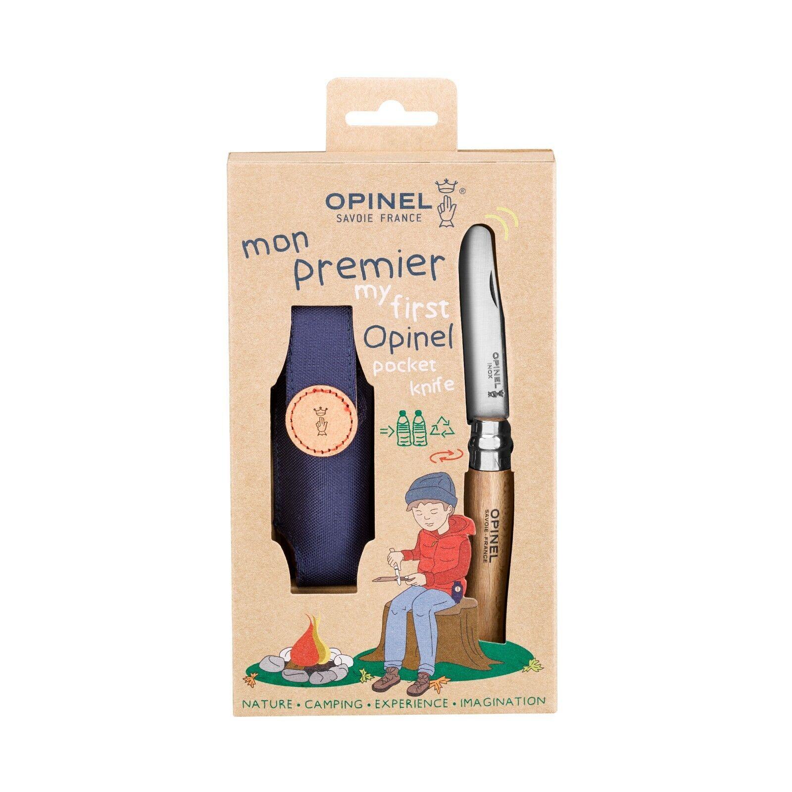 Opinel No 7 Junior Kindermesser Schnitzmesser abgerundete Spitze Klappmesser