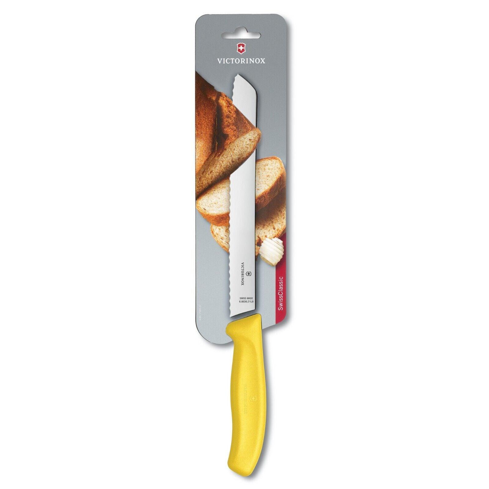 Victorinox Swiss Classic Brotmesser Wellenschliff Messer Küchenmesser