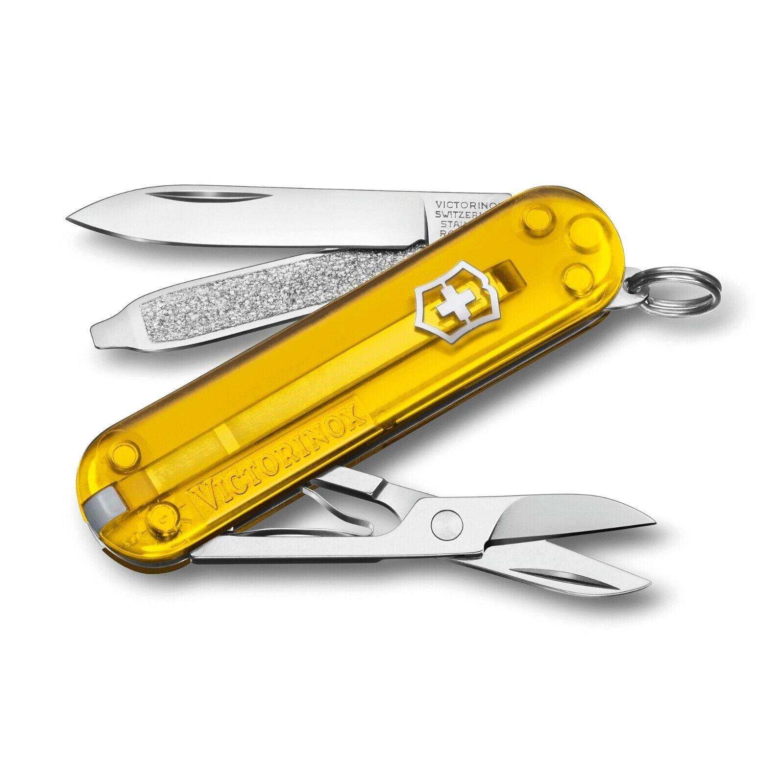 Victorinox Classic SD Taschenmesser Schlüsselanhänger Schere  Messer Etui Hülle