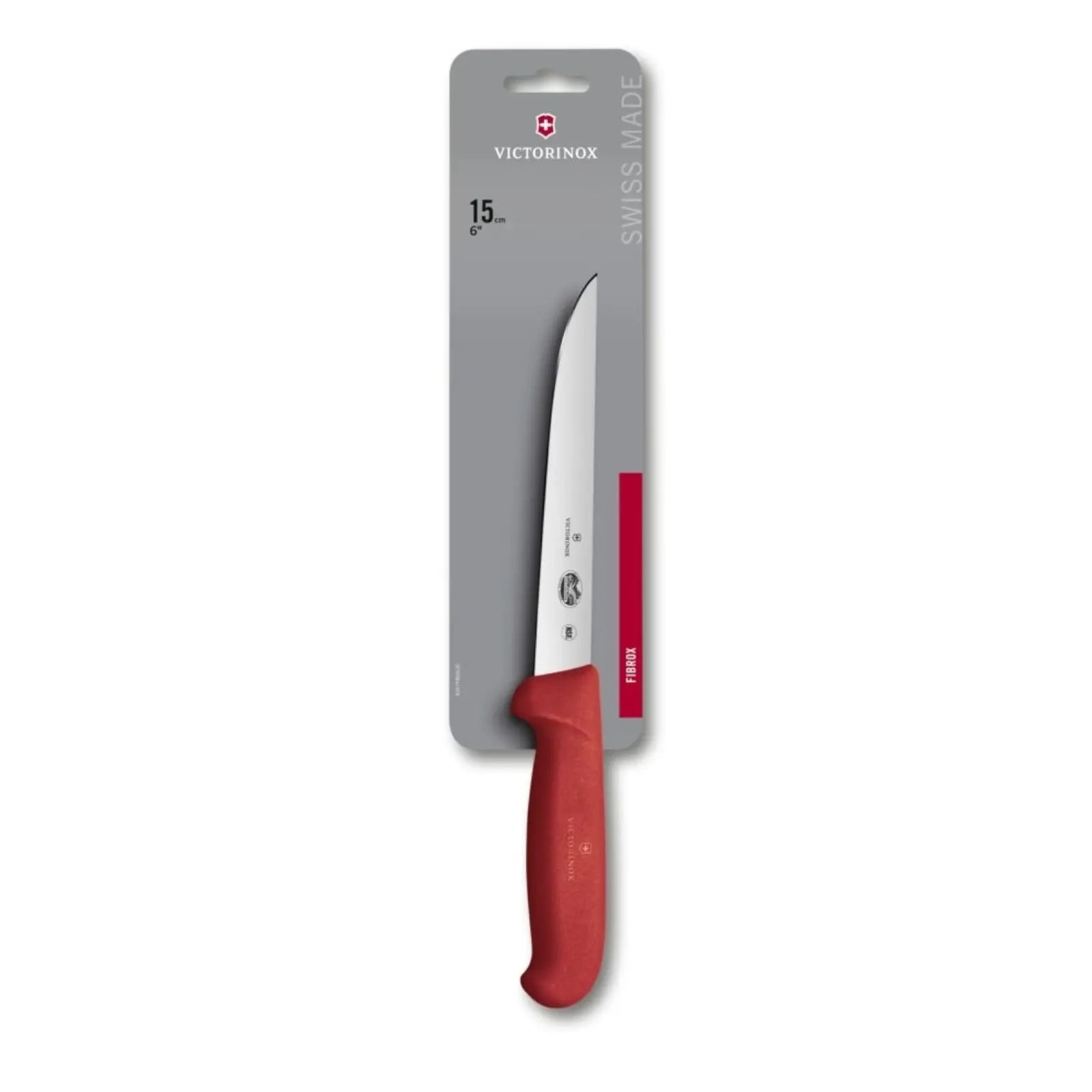 Victorinox Fibrox Ausbeinmesser 15 cm (gerade) – präzises Zerlegen mit Profi-Qualität 5.6003.15B Victorinox
