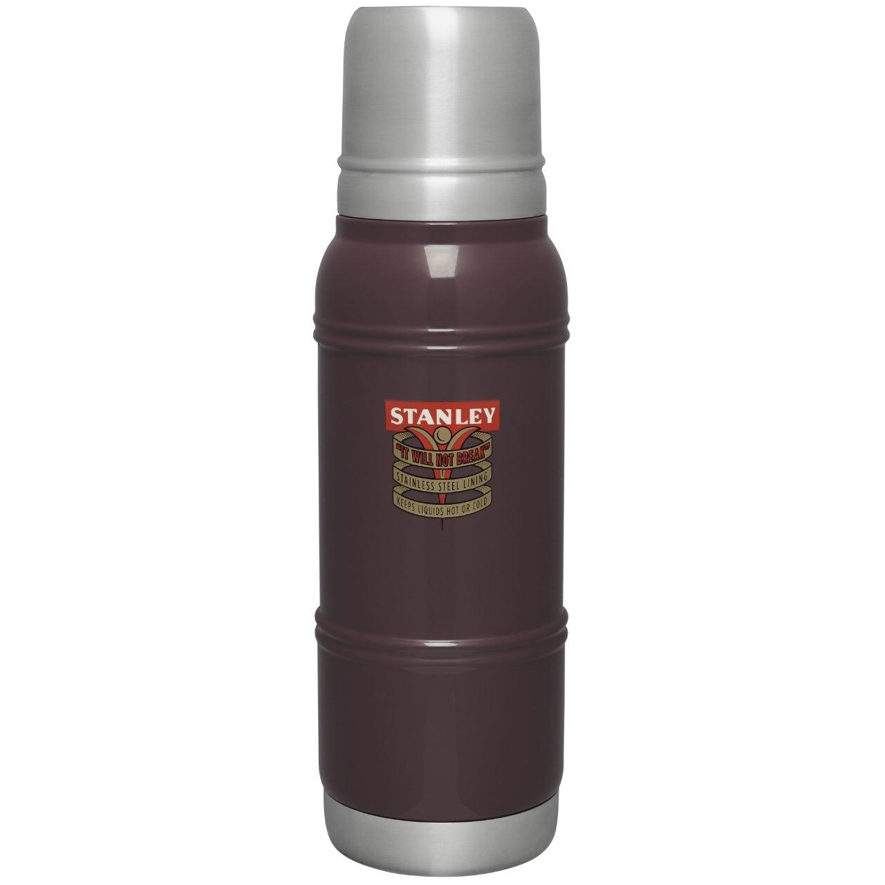 Stanley 1940 Garnet Gloss 1,0 Liter 35 Stunden heiß 37 Stunden kalt 5 Tage mit Eis