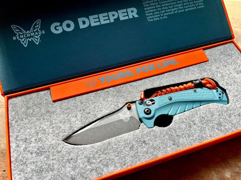 Benchmade 18065 Mini Adira – MagnaCut Taschenmesser für Wasser & EDC | AXIS Lock | Made in USA Benchmade