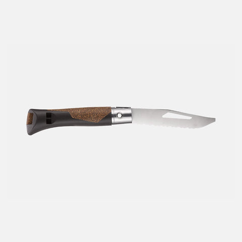 Opinel néo7 Alpine Dunkelbraun – Taschenmesser für den Bergsport