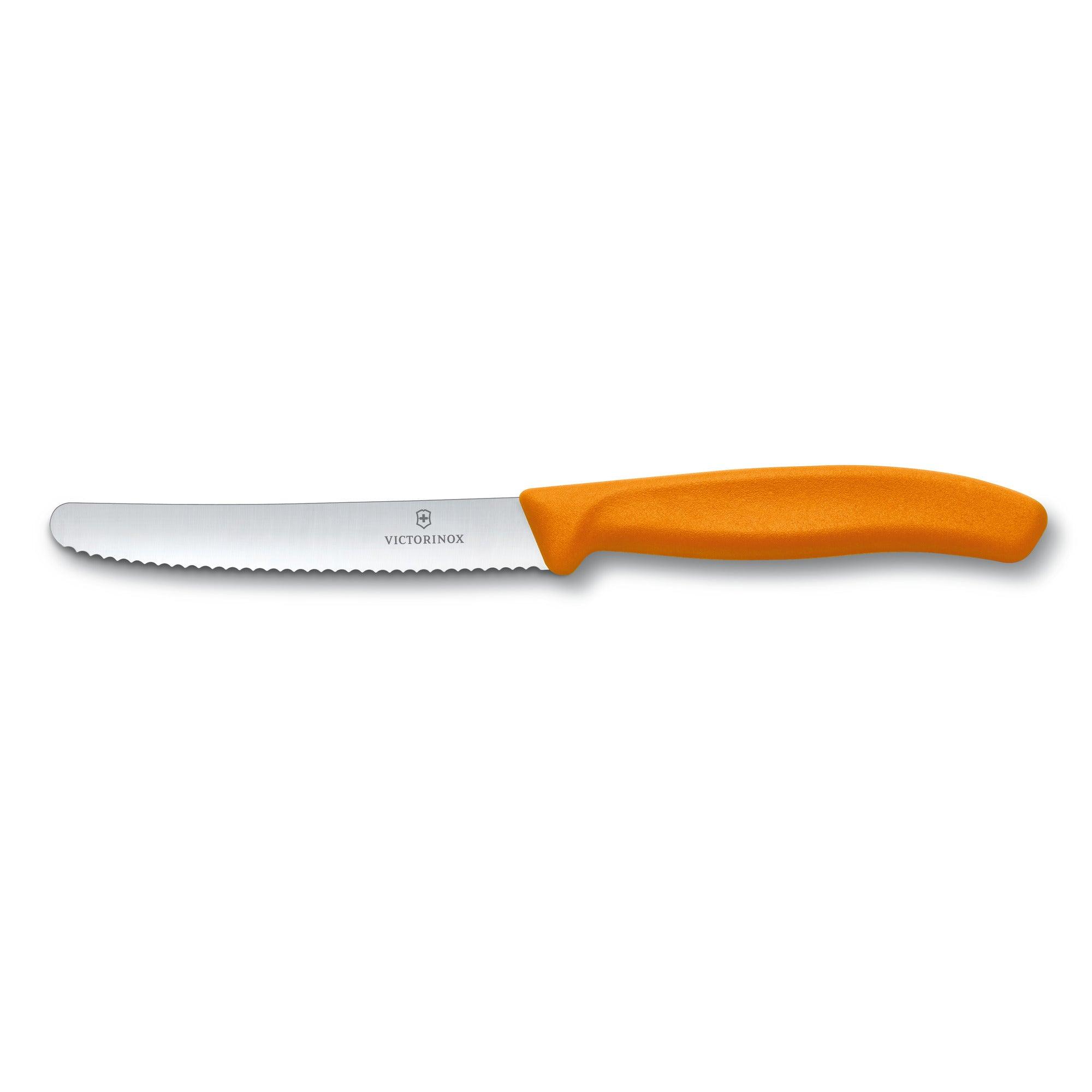 Victorinox TOMATENMESSER-SET Wellenschliff 11CM GESCHENKSCHACHTEL MEHRFARBIG Tafelmesser