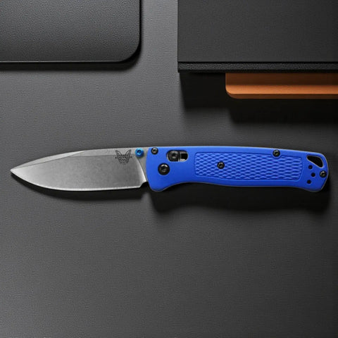 Benchmade 535 Bugout Blue – Ultraleichtes EDC-Messer mit AXIS® Lock Benchmade