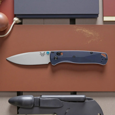 Benchmade 535SL-13 Bugout – Crater Blue Aluminium, S90V, AXIS Lock Benchmade