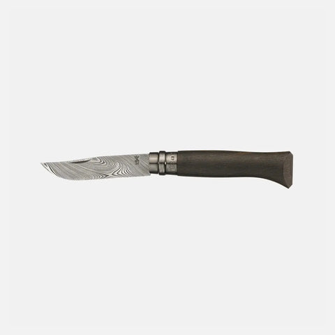 Opinel No. 08 Damas Ziricote – Damasteel-Klinge, Limited Edition
