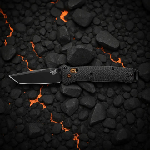 Benchmade 537BK-10 Bailout – Black Blade, Carbon Fiber, S90V, AXIS Lock Benchmade