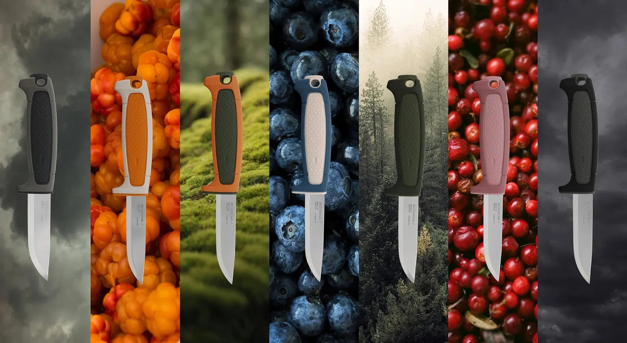 Morakniv Risberg (S) Farbvarianten der Serie im Überblick