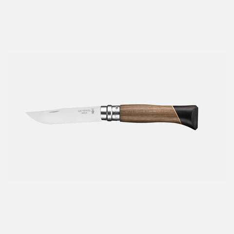 Opinel N°08 Atelier – Exklusives Taschenmesser mit Griff aus Nussbaum, Ebenholz & Ahorn Opinel