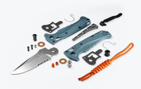 Benchmade 18065S Mini Adira Serrated – MagnaCut Wellenschliff AXIS Lock - GMELCH