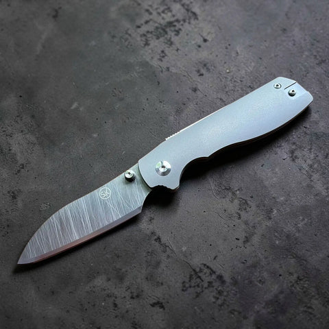 Sandrin Knives Torino Titanium – Wolframcarbid Klinge HRC 71 | Recoil Lock | Made in Italy Sandrin KNIVES