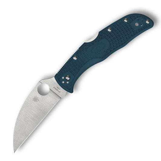 Spyderco C243FPWK390 Endela Wharncliffe – K390 Tool Steel, Blue FRN Spyderco