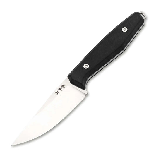 Böker Daily Knives AK1 Droppoint N690 – kompaktes EDC Fixed Blade, Gesamtansicht