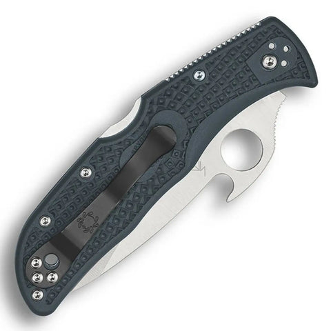 Spyderco C243PGYW Endela Emerson Opener – VG-10, FRN Black Spyderco