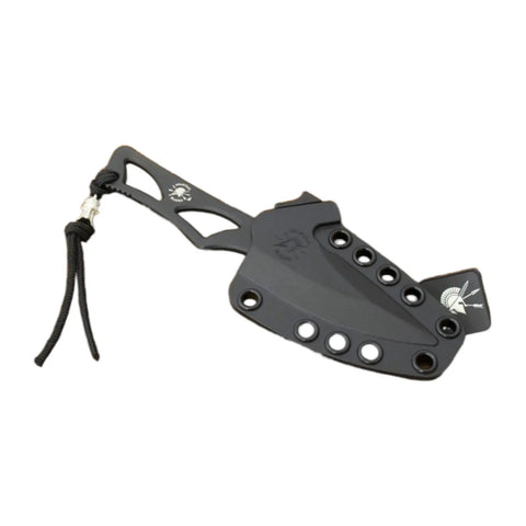 Spartan Blades Enyo All Black – Fixed Blade EDC Messer – AUS-8A – Skelettmesser Spartan Blades
