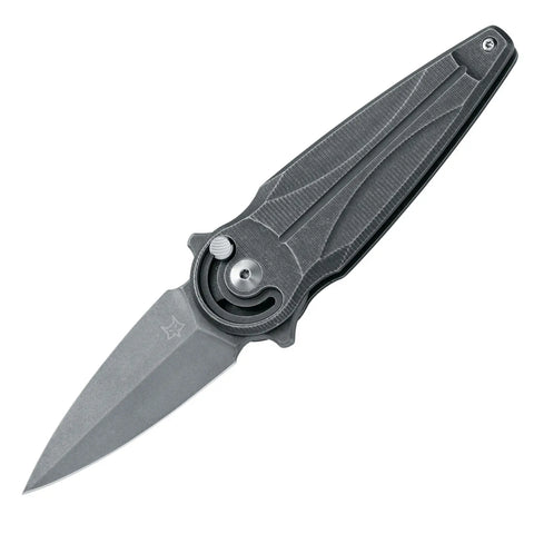 Fox Saturn Aluminium Grey – N690 – Radius Lock – Flipper – Fox Knives Fox Knives