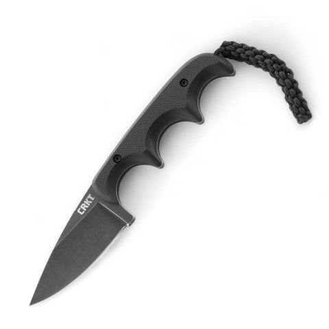 CRKT Minimalist Drop Point Neck Knife 5Cr15MoV G10 Alan Folts Messer 2384K CRKT