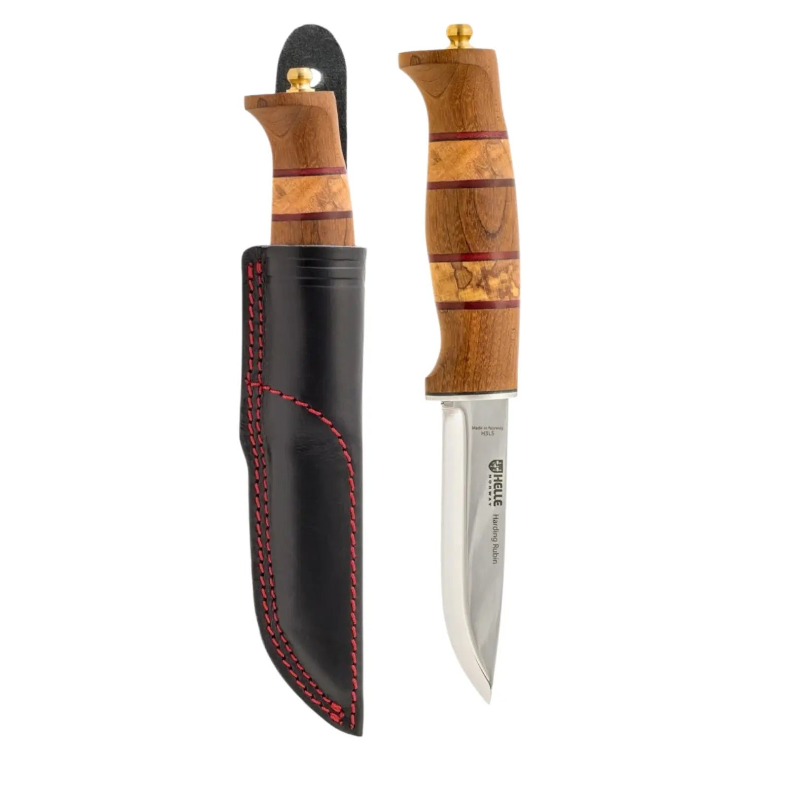Helle Harding Rubin 2026 Limited Edition Messer H3LS Holz Sammlermesser aus Norwegen HELLE