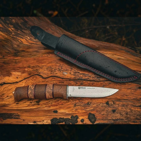 Helle Harding Rubin 2026 Limited Edition Messer H3LS Holz Sammlermesser aus Norwegen HELLE
