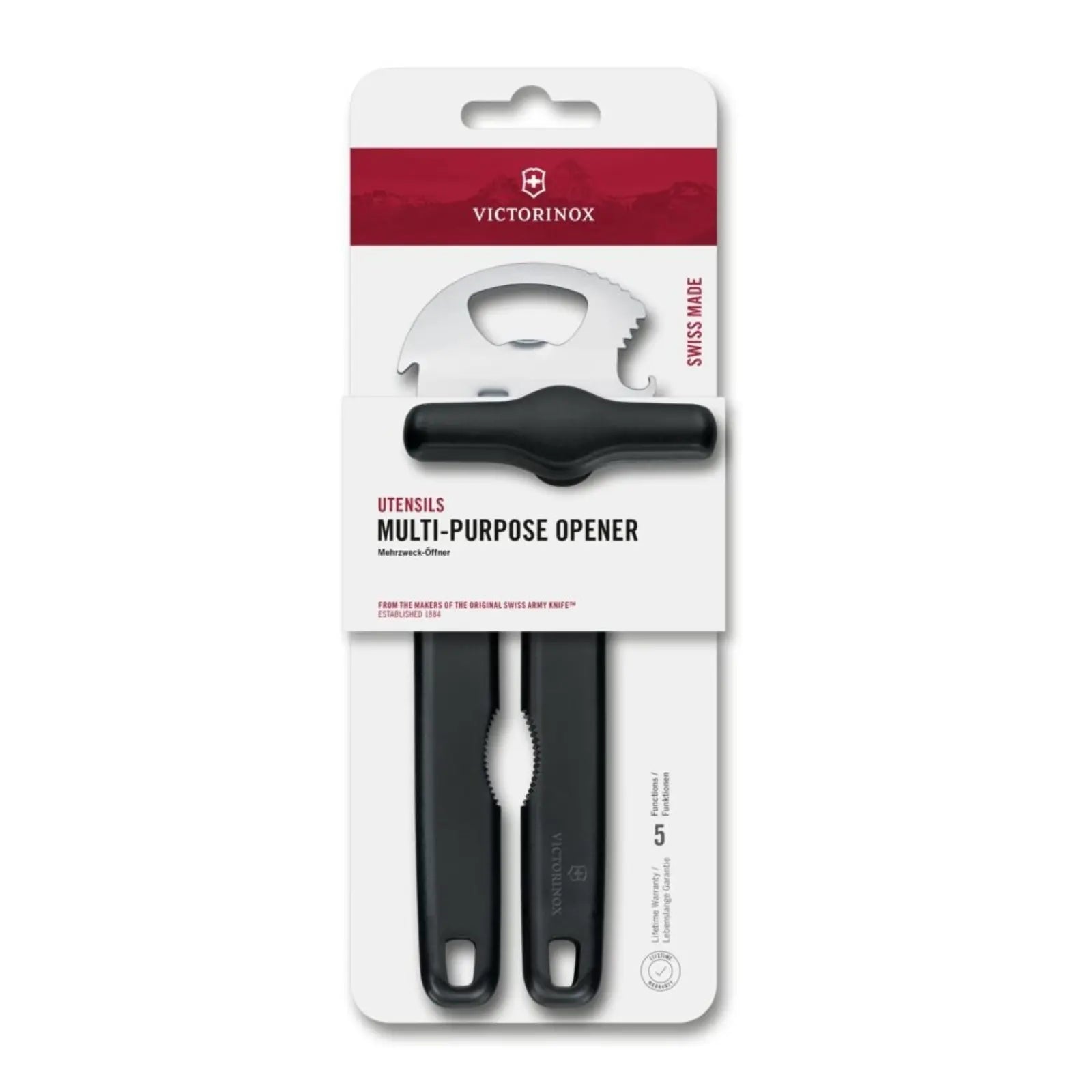 Victorinox Mehrzweck Öffner schwarz Flaschenöffner Dosenöffner 7.6878.3 Victorinox