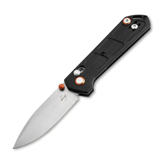 Böker Plus Kihon Compact – EDC Taschenmesser mit D2 Stahl, Crossbar Lock & GFN Griff | Lucas Burnley Böker Plus