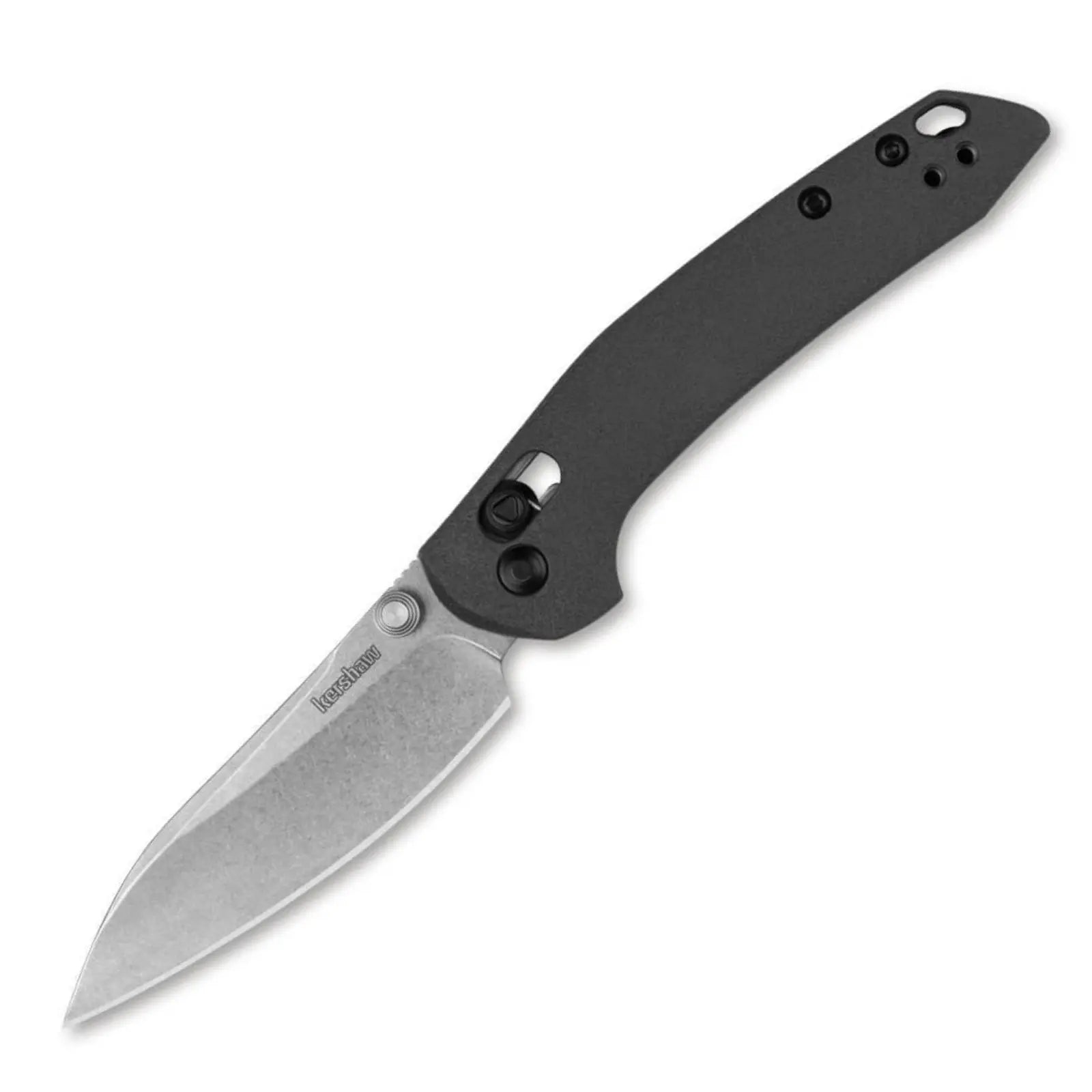 Kershaw Duster Taschenmesser – Kompaktes EDC mit 8Cr13MoV Stahl, DuraLock & GRN Griff Kershaw