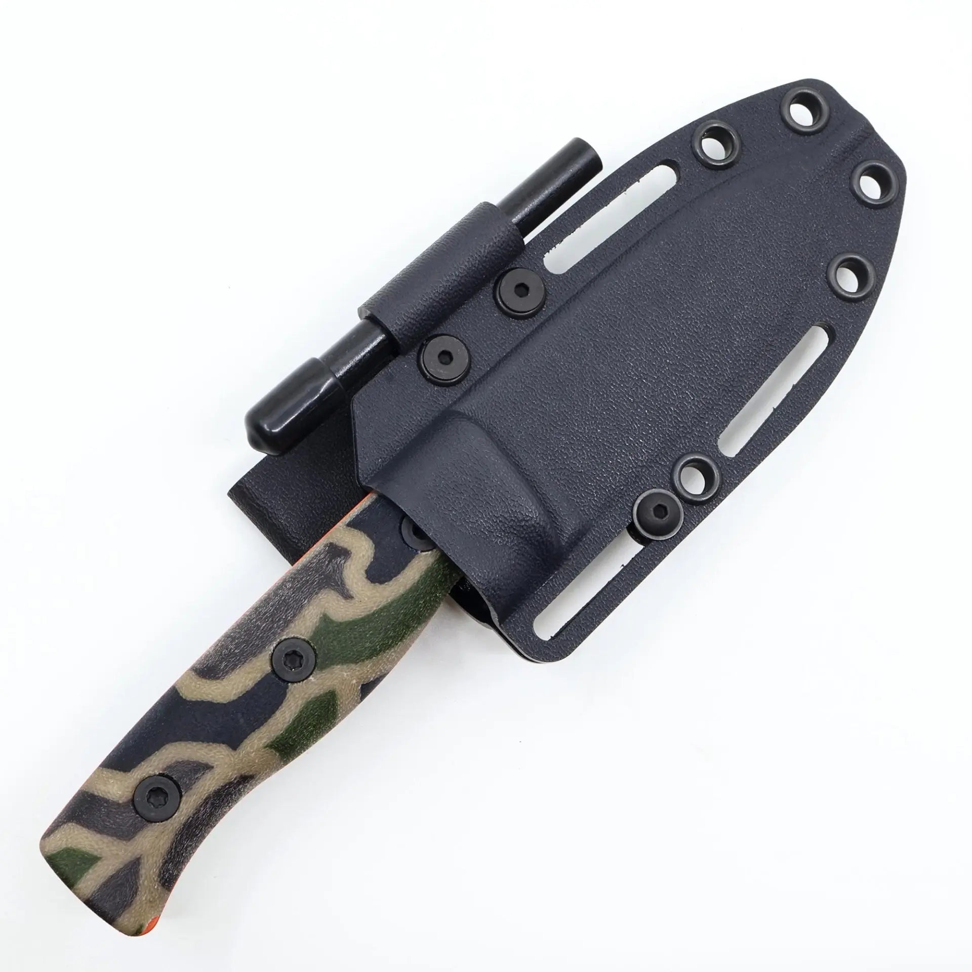 White River Ursus Cub MagnaCut Orange Duck Camo G-Carta Limited USA Messer White River Knife & Tool