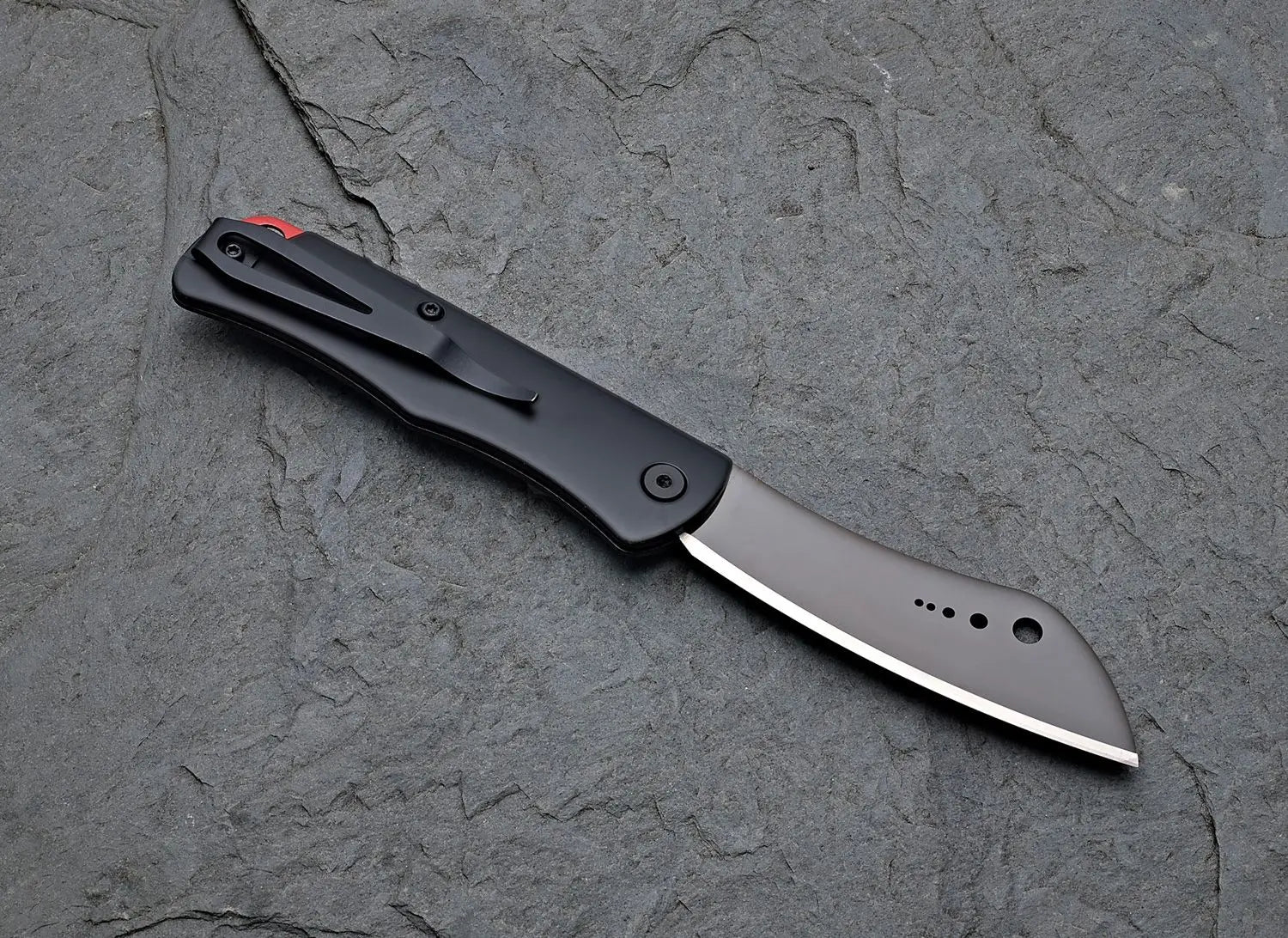 Sandrin Knives Lanzo SK-2 Slipjoint Messer 71 HRC – Wolframcarbid Klinge StaySharp EDC Sandrin KNIVES