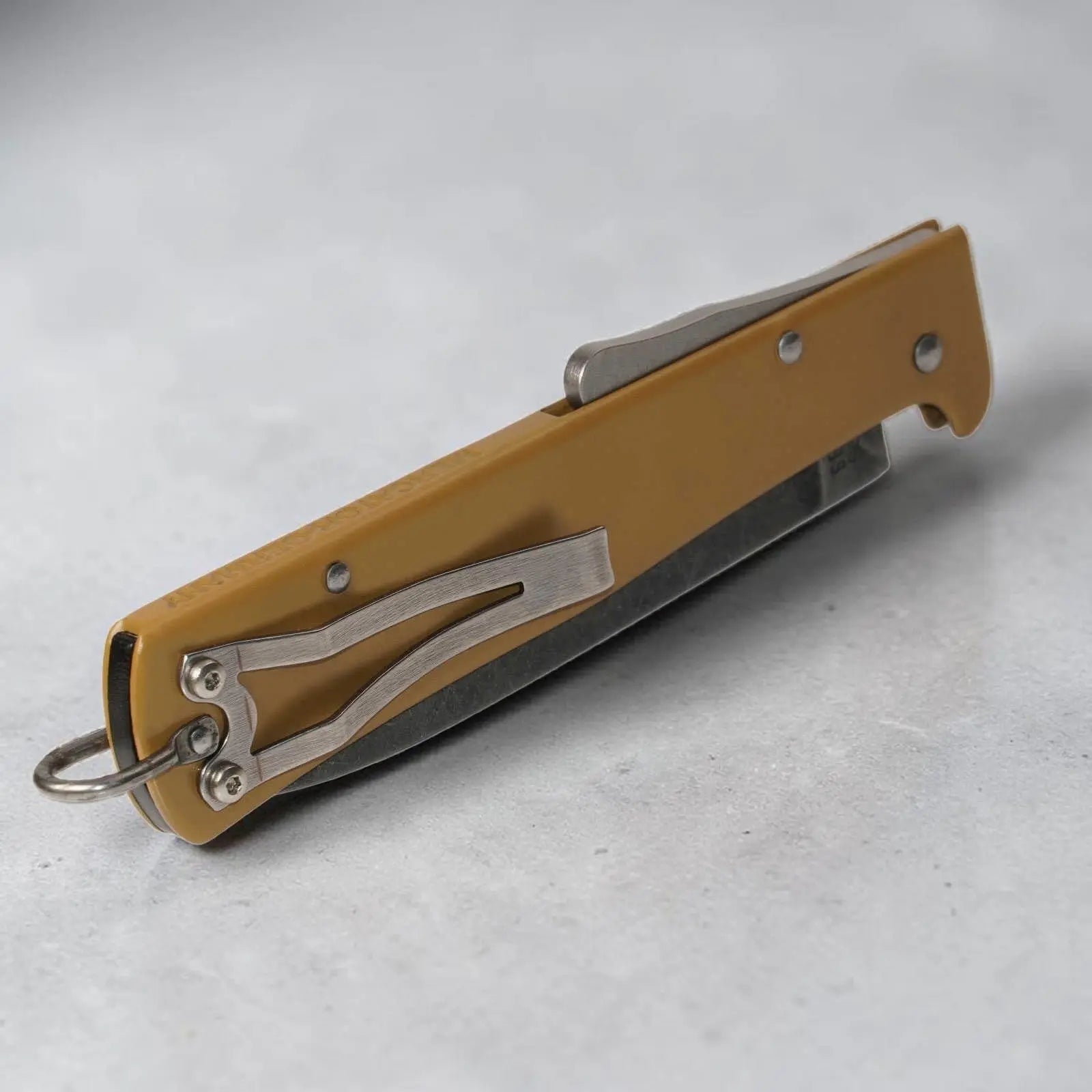 OTTER Mercator Sahara mit Clip – C75 Stone Wash, sandfarben, §42a konform, Solingen Otter