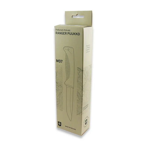 Peltonen M07 Ranger Puukko Cerakote OD Green – Survivalmesser mit Kunststoffscheide