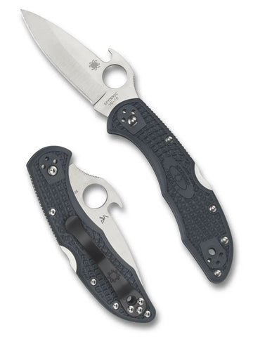 Spyderco C11PGYW Delica 4 Emerson Opener – VG-10 Klappmesser FRN Spyderco