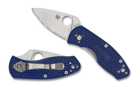 Spyderco Ambitious Lightweight CPM-S35VN Blue SpyderEdge