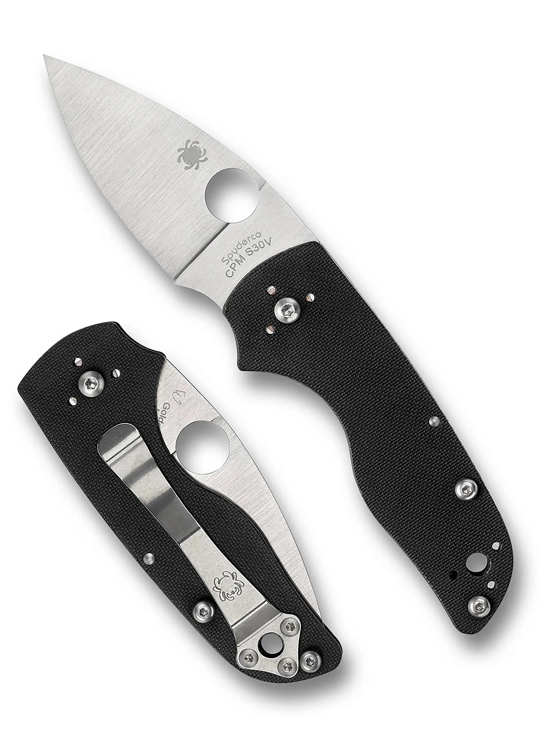 Spyderco Lil' Native SlipIt CPM S30V – G-10 Slipjoint (C230NLGP) 42a konform