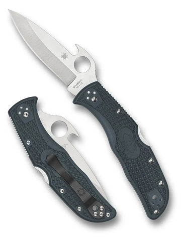 Spyderco C243PGYW Endela Emerson Opener – VG-10, FRN Black Spyderco