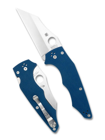 Spyderco YoJumbo Cobalt Blue – CPM-SPY27 Wharncliffe von Michael Janich Spyderco