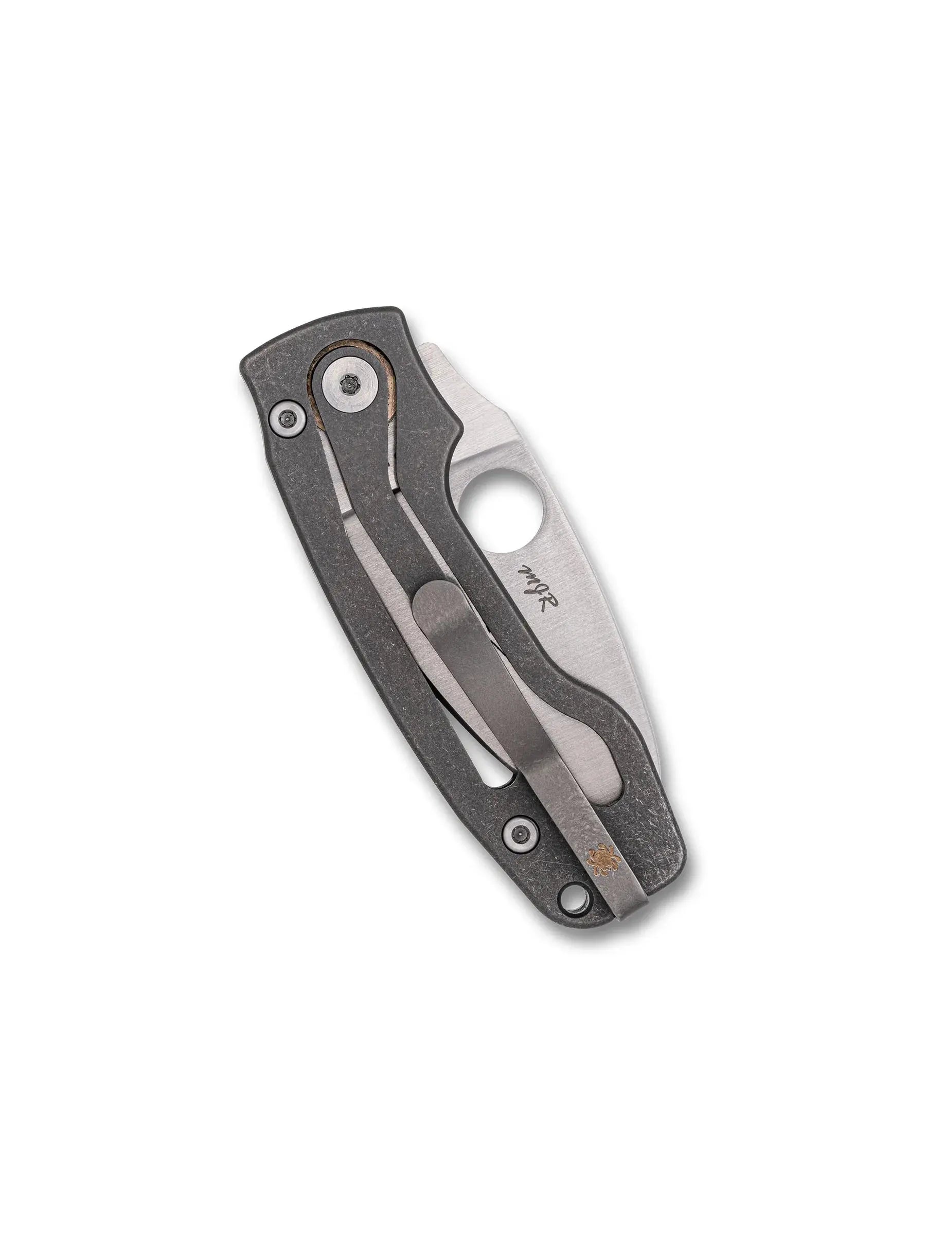 Spyderco PITS 2, M398, Titan, 42a konform, C269TIP