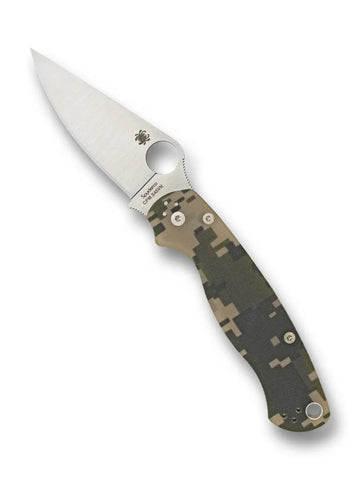 Spyderco C81GPCMO2 Para Military 2 – CPM-S45VN, G-10 Camo Griff, USA Spyderco