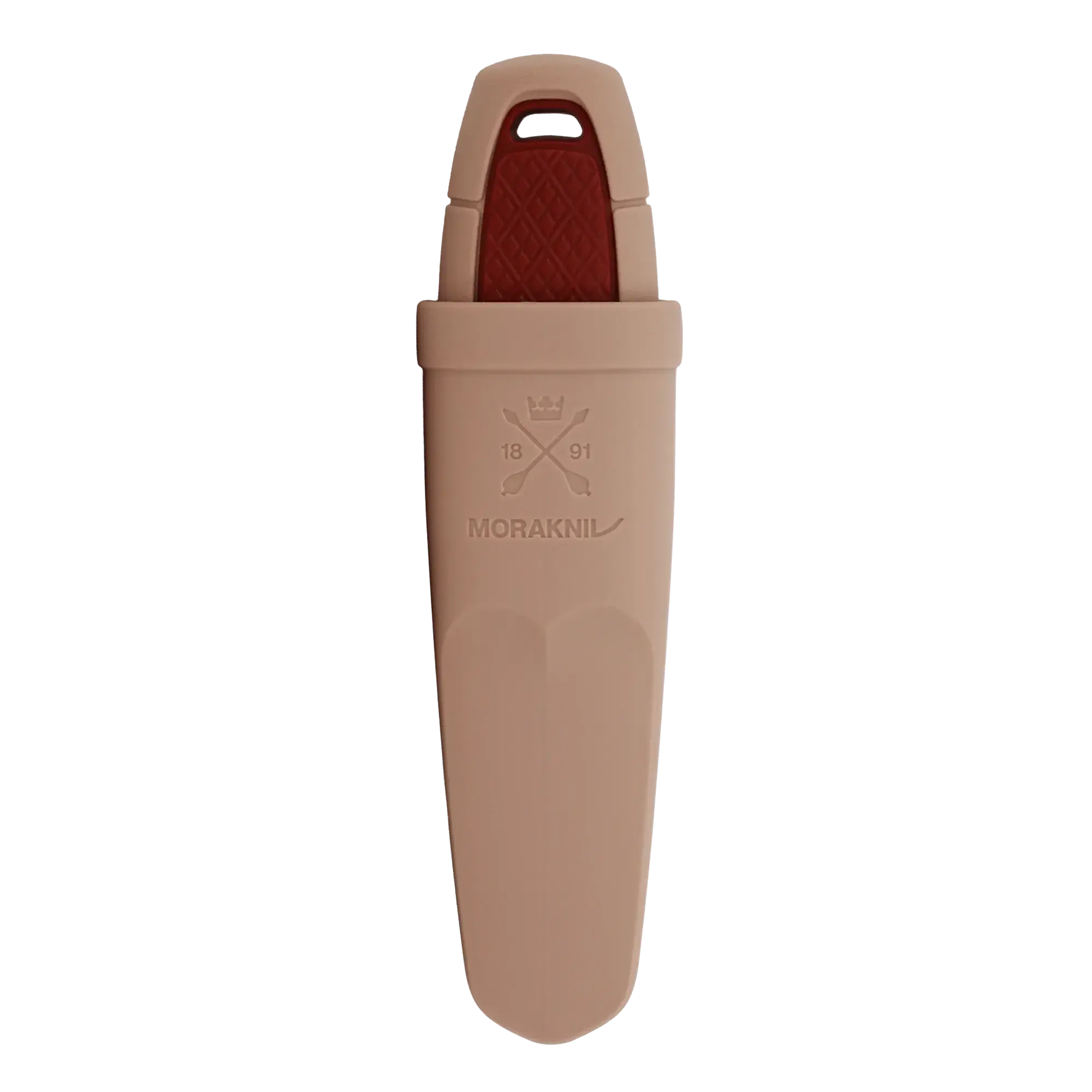 Morakniv Eldris Color of the Year 2026 (S) neben der geöffneten Scheide