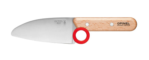 Opinel Le Petit Chef Kinder Küchenmesser-Set mit Fingerschutz und Sparschäler, 3-teilig