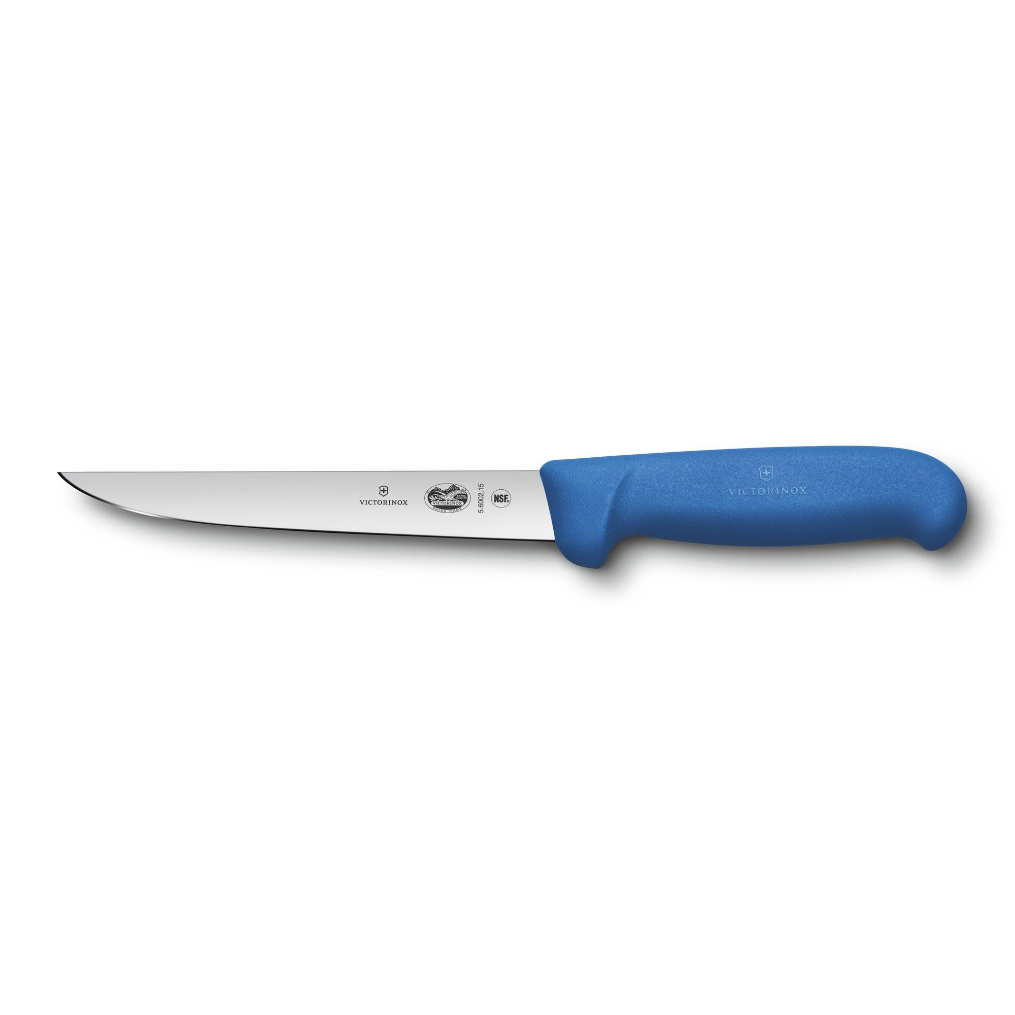 Victorinox Ausbeinmesser 15 cm Fibrox schwarz gelb weiß grün blau 5.6001.15