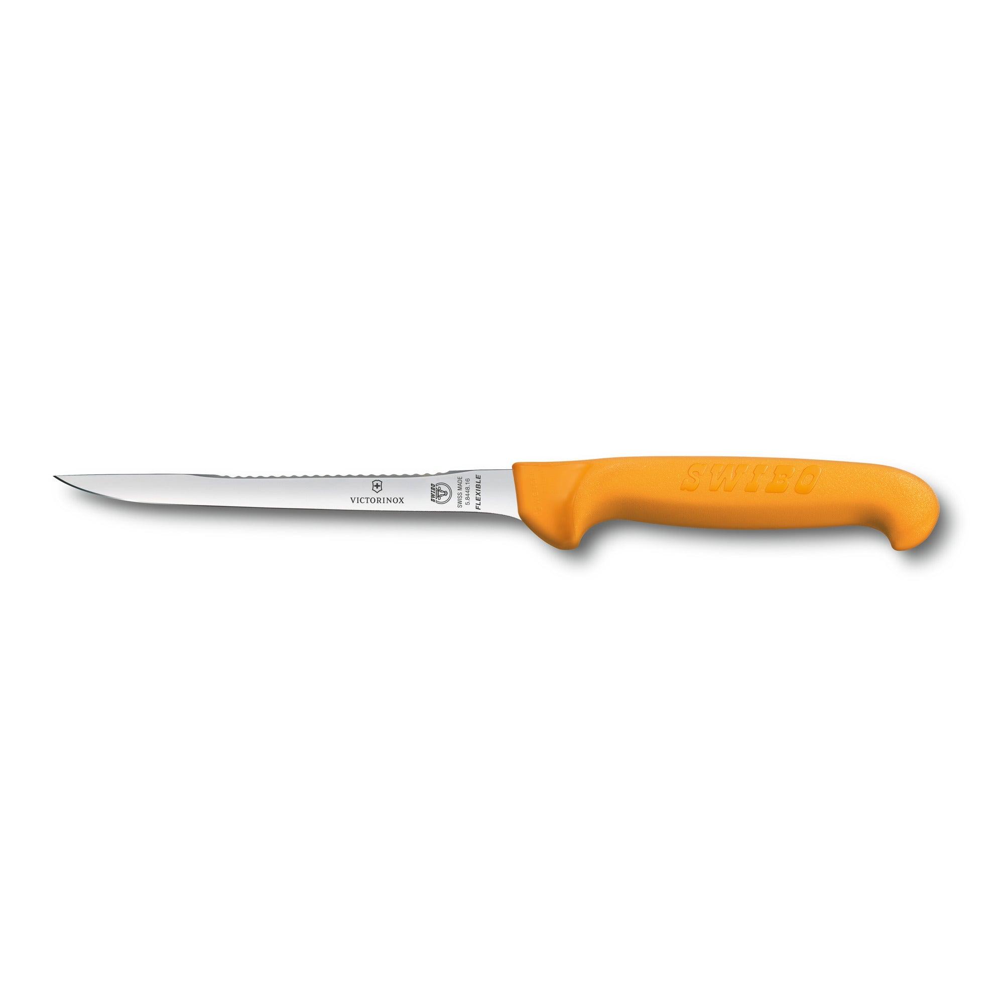 Victorinox Fischfiletiermesser 16cm SB-Hülle Swibo 5.8448.16