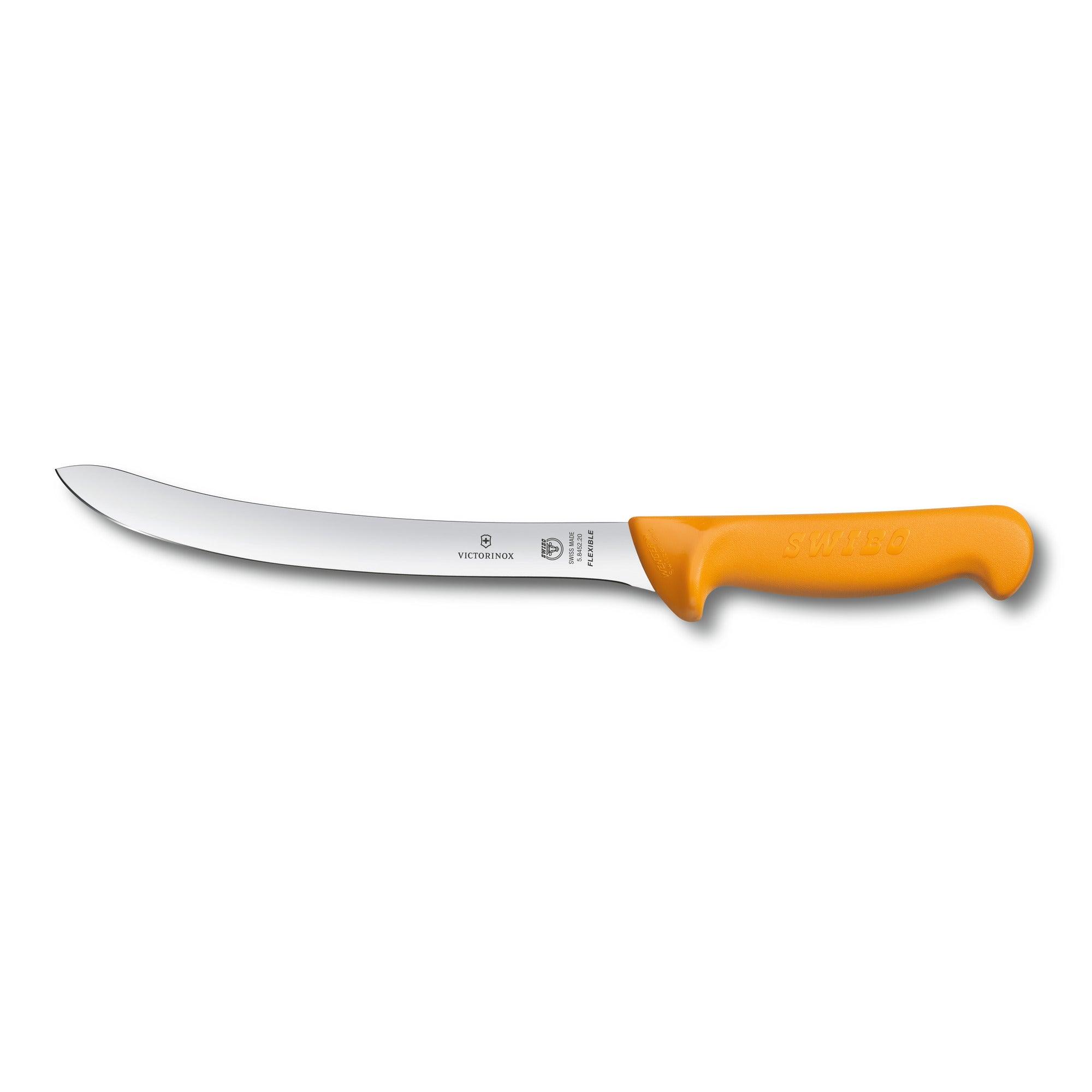 Victorinox Fischfiletiermesser 20cm SB-Hülle Orange Swibo 5.8452.20