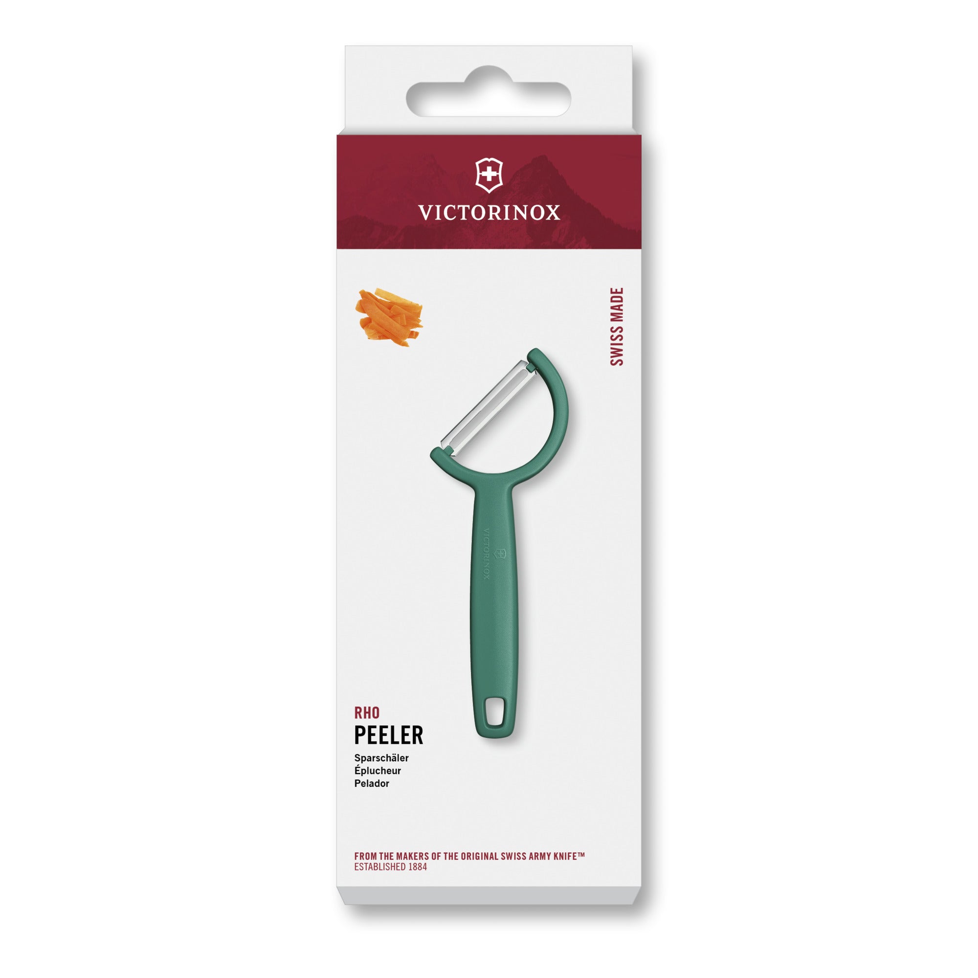 Victorinox Sparschäler für Obst & Gemüse, Extra Scharf