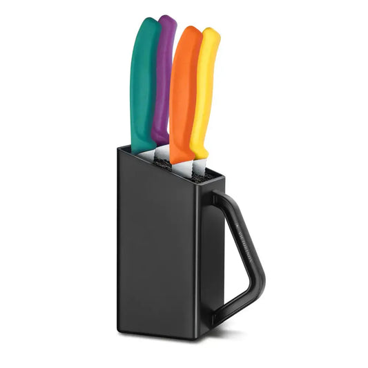 Victorinox Swiss Classic Steak- und Pizzamesser-Block 6.7126.4C1 – Hauptansicht des Sets