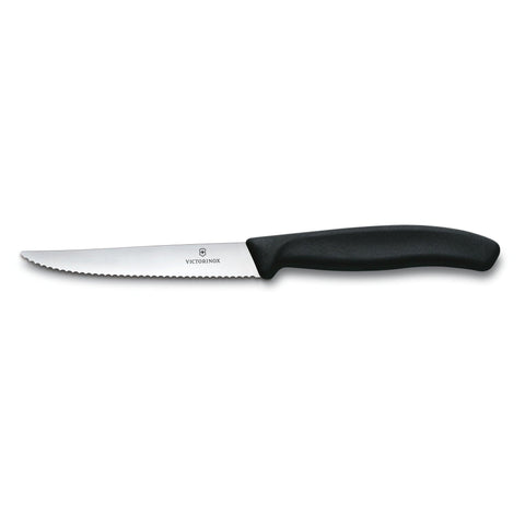 Victorinox STEAKMESSER-SET 11CM Schwarz 6-teilig Tafelmesser