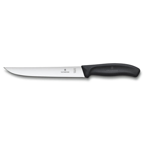 Victorinox Swiss Classic, Tranchiermesser, 18cm, gerade, schwarz, 6.8103.18B Victorinox