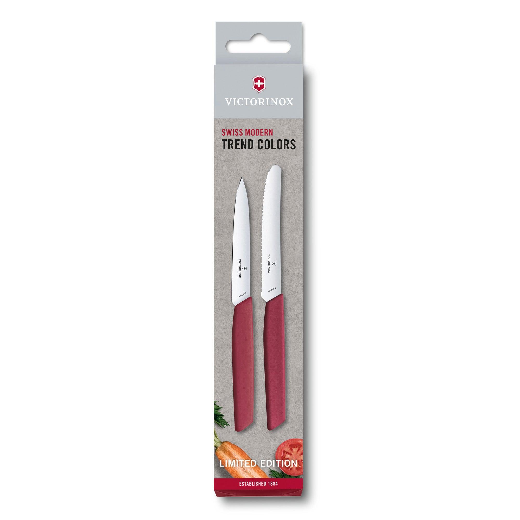 Victorinox SWISS MODERN GEMÜSEMESSER-SET, 2-TEILIG Tafelmesser