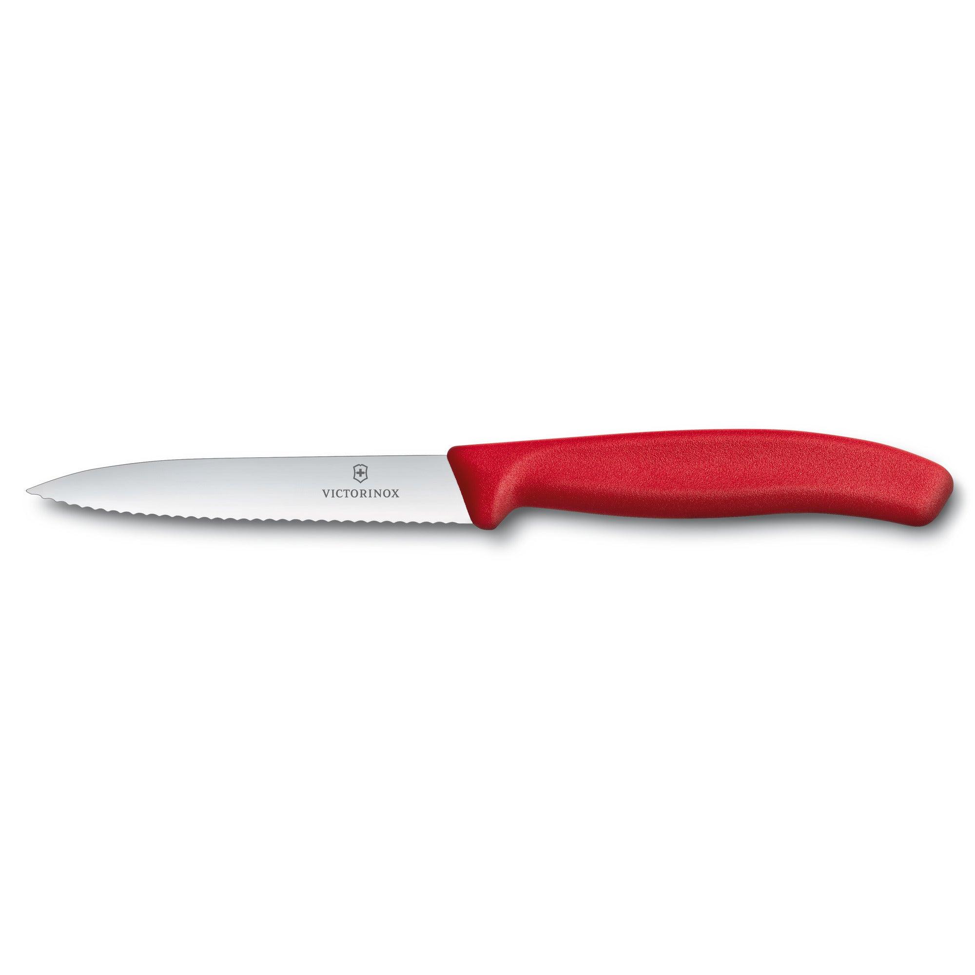 Victorinox Swiss Classic Gemüsemesser Spitz Wellenschliff Tafelmesser